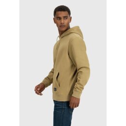 Vintage Industries - 3011 Derby Hooded Sweatshirt - sand