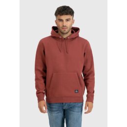 Vintage Industries - 3011 Derby Hooded Sweatshirt - faded red XL