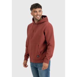 Vintage Industries - 3011 Derby Hooded Sweatshirt - faded red XL