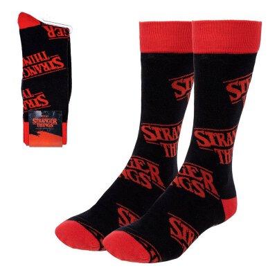 Stranger Things - Logo - Socken 40-46