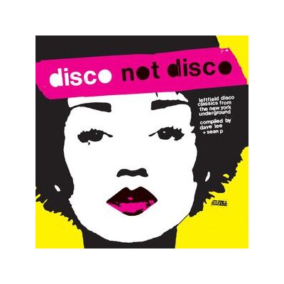 VARIOUS / DAVE LEE / SEAN P - DISCO NOT DISCO - 25TH ANNIVERSARY EDITION (YELLOW COLORED) - LP
