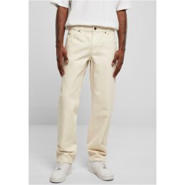 Urban Classics - TB5920 Colored Loose Fit Jeans - whitesand