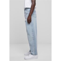 Urban Classics - TB6398 Heavy Ounce Baggy Fit Jeans - new light blue washed 36/32