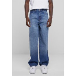 Urban Classics - TB6398 Heavy Ounce Baggy Fit Jeans - new mid blue washed