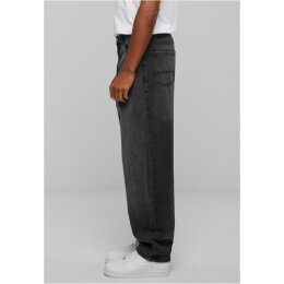Urban Classics - TB6398 Heavy Ounce Baggy Fit Jeans - black washed 34/32
