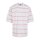 Urban Classics - TB6412 Oversized Sleeve Modern Stripe Tee - white/lemonadepink