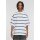 Urban Classics - TB6412 Oversized Sleeve Modern Stripe Tee - white/black L