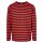 Urban Classics - TB3801 Regular Stripe LS - firered/blk S