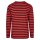 Urban Classics - TB3801 Regular Stripe LS - firered/blk S