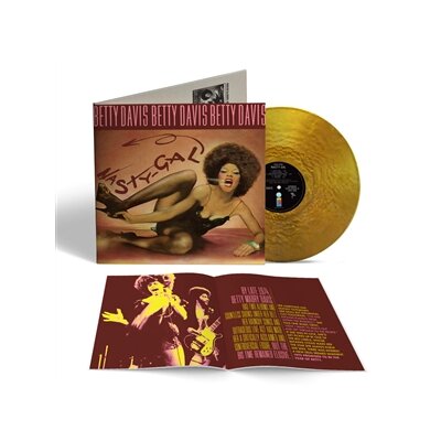 DAVIS, BETTY - NASTY GAL (LTD. METALLIC GOLD) - LP