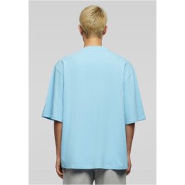 Build Your Brand - Oversized Sleeve Tee (BY256) - balticblue