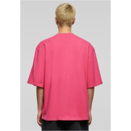 Build Your Brand - Oversized Sleeve Tee (BY256) - hibiskuspink