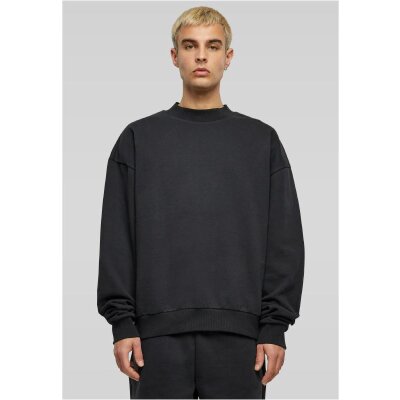 Build Your Brand - Ultra Heavy Cotton Crewneck (BY205) - black L