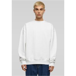 Build Your Brand - Ultra Heavy Cotton Crewneck (BY205) - white
