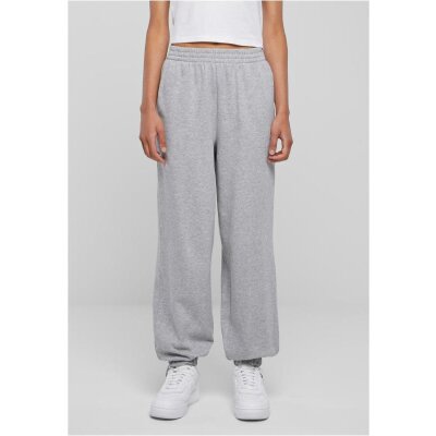 Build Your Brand - Ladies High Waist Ballon Sweat Pants (BY265) - heathergrey L