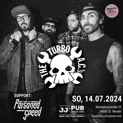 The Turbo A.C.s + Poisoned Speed - 14.07.2024 - St. Wendel - PDF-Ticket