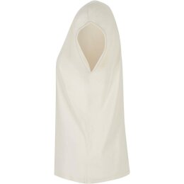 Build Your Brand - Ladies Extended Shoulder Tee (BY021) - sand M