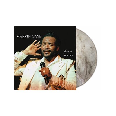 GAYE, MARVIN - ALIVE IN AMERICA (CLEAR MARBLE VINYL) - LP