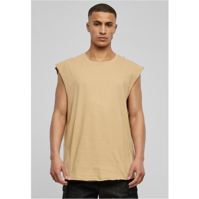 Urban Classics - TB1562 - Open Edge Sleeveless Tee - unionbeige