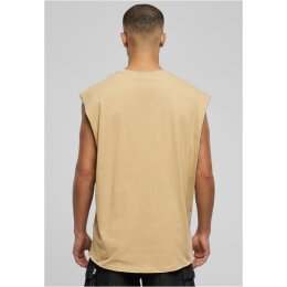 Urban Classics - TB1562 - Open Edge Sleeveless Tee - unionbeige