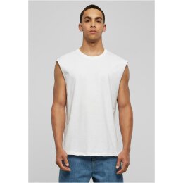 Urban Classics - TB1562 - Open Edge Sleeveless Tee - white M