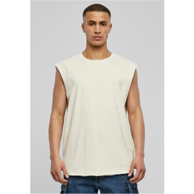 Urban Classics - TB1562 - Open Edge Sleeveless Tee - whitesand L
