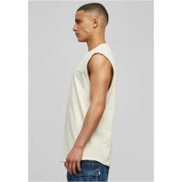 Urban Classics - TB1562 - Open Edge Sleeveless Tee - whitesand L