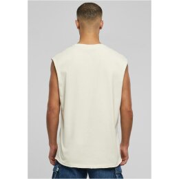 Urban Classics - TB1562 - Open Edge Sleeveless Tee - whitesand L