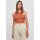 Urban Classics - Ladies Cropped Rib Top (TB1498) - terracotta XL