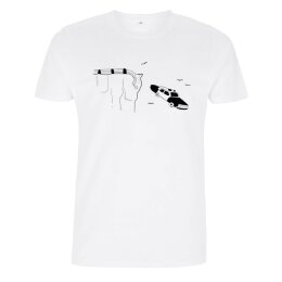 IMKNOTMINK - Klippe - Unisex T-Shirt - white L