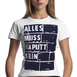 Pascow - Alles Muss Kaputt Sein - tailliertes Shirt (Girl...