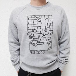 Akne Kid Joe - Give Never Up - Sweatshirt - grey M