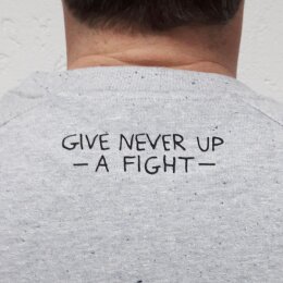 Akne Kid Joe - Give Never Up - Sweatshirt - grey L