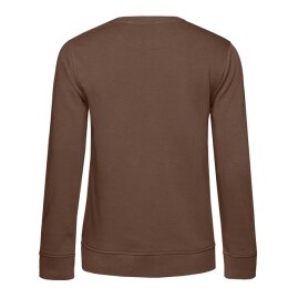 B&C -  Organic Crew Neck French Terry  Women (WW32B) - mocca brown M
