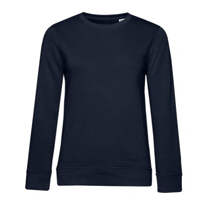 B&C -  Organic Crew Neck French Terry  Women (WW32B) - navy L