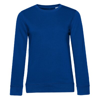 B&C -  Organic Crew Neck French Terry  Women (WW32B) - royal blue L