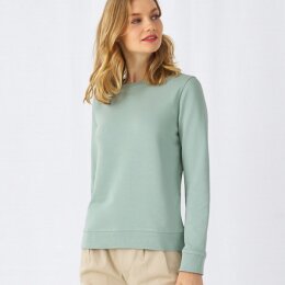 B&C -  Organic Crew Neck French Terry  Women (WW32B) - sage L