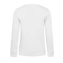 B&C -  Organic Crew Neck French Terry  Women (WW32B) - white M