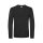 B&C - E190 Unisex Longsleeve Shirt (TU07T) - black L