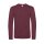 B&C - E190 Unisex Longsleeve Shirt (TU07T) - burgundy L