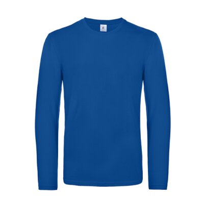B&C - E190 Unisex Longsleeve Shirt (TU07T) - royal blue M