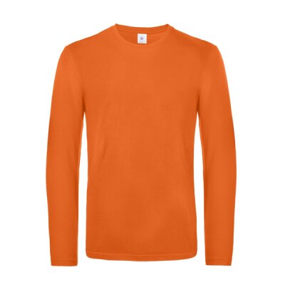 B&C - E190 Unisex Longsleeve Shirt (TU07T) - urban orange S