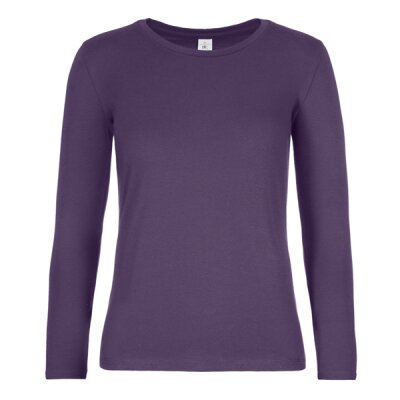 B&C - E190 Women Longsleeve (TW08T) - urban purple M