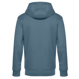 B&C - King Hooded Unisex Kapuzenpullover  (WU02K) - nordic blue L