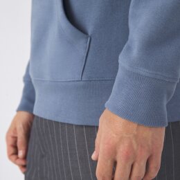 B&C - King Hooded Unisex Kapuzenpullover  (WU02K) - nordic blue L