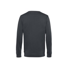 B&C - Organic Crew Neck French Terry ( WU31B) - asphalt (dunkelgrau) L