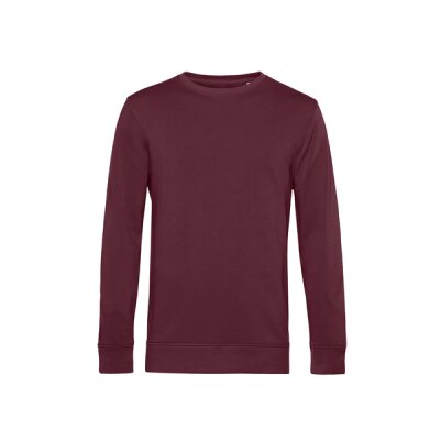 B&C - Organic Crew Neck French Terry ( WU31B) - burgundy XL