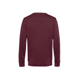 B&C - Organic Crew Neck French Terry ( WU31B) - burgundy XL