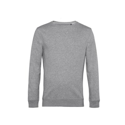 B&C - Organic Crew Neck French Terry ( WU31B) - heather grey L