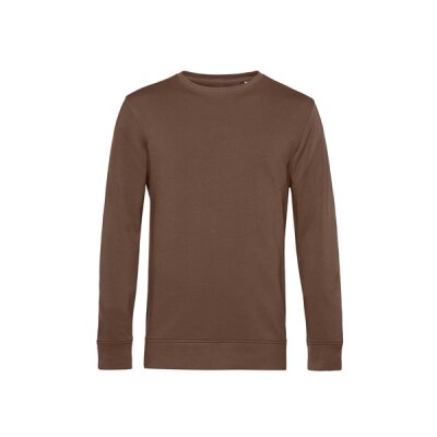 B&C - Organic Crew Neck French Terry ( WU31B) - mocca brown L